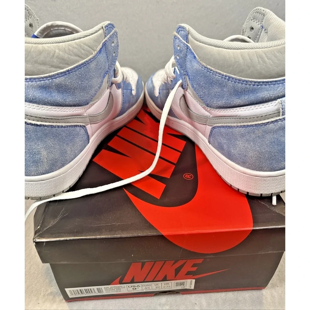JORDAN 1 RETRO HIGH OG HYPER ROYAL 555088-402 BLUE Size 9.5 Mens